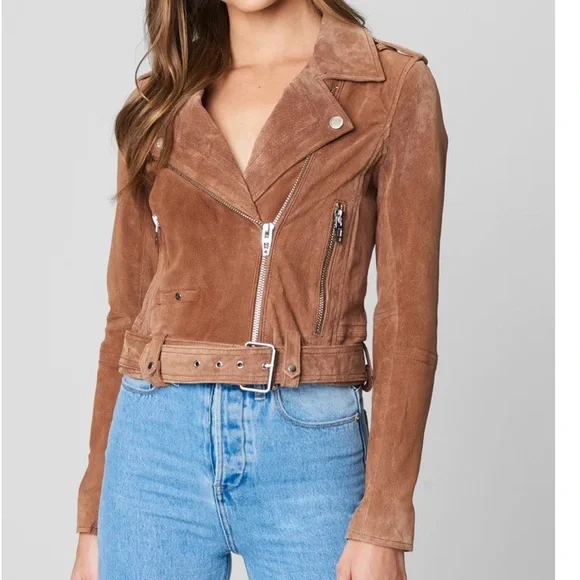 Blank NYC Suede Leather Moro Jacket - Picture 5 of 10